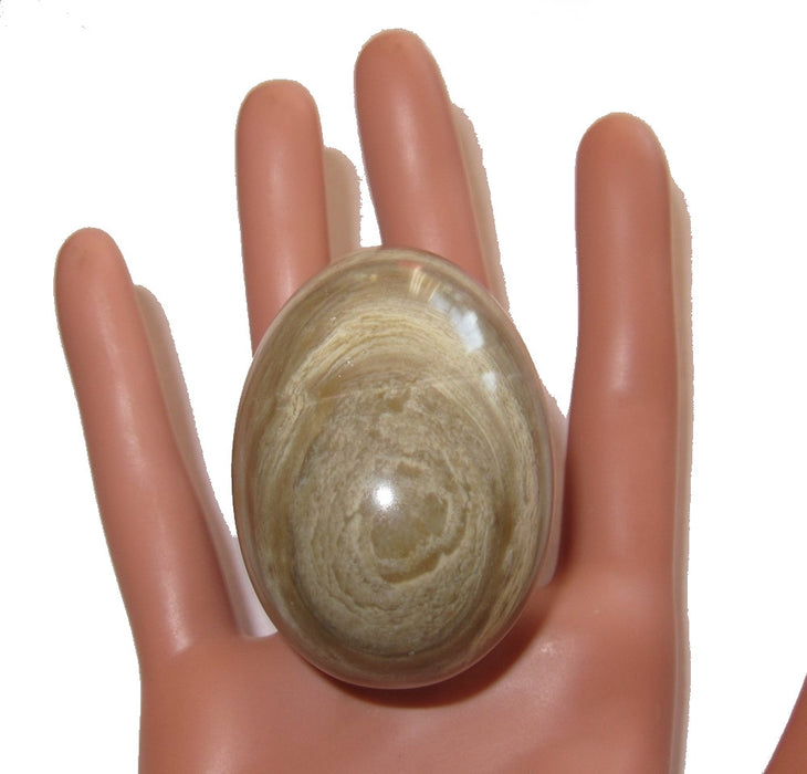 Brown Jasper Egg Set Touch the Earth Alternative Healing Stones
