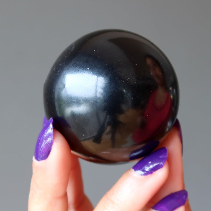 Jet Sphere World of No Evil Black Protection Crystal Ball