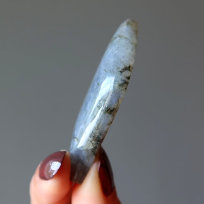 Labradorite Polish Stone Electrify my Third Eye Blue Healing Crystal