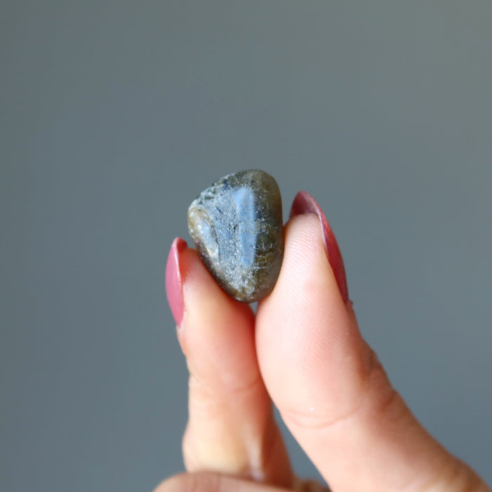Labradorite Tumbled Stones Rugged Maverick Moon Crystal