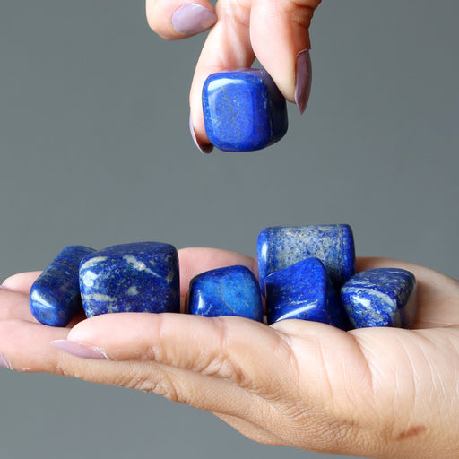 lapis lazuli tumbled stones