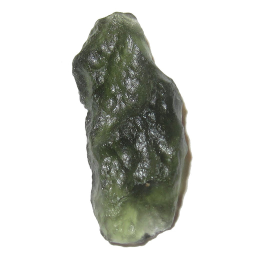 natural green moldavite crystal