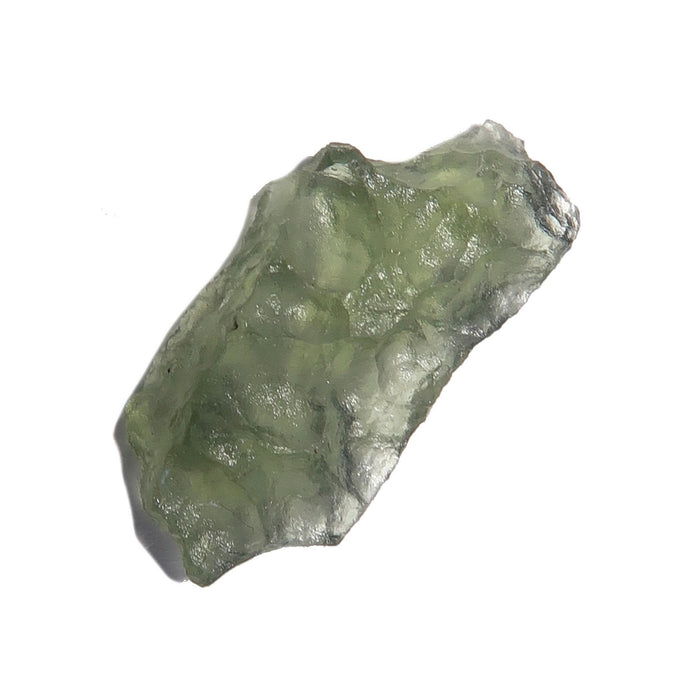 rough green moldavite gemstone