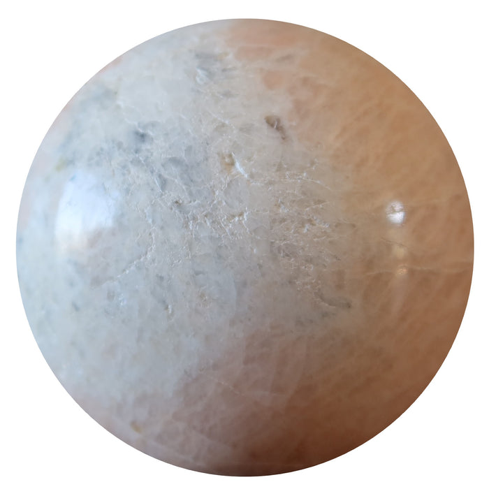 cream moonstone sphere