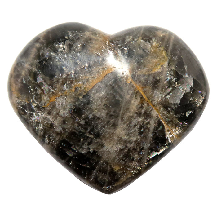 Black Moonstone Heart My Deepest Fantasy Love Shine Crystal