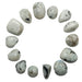 set of 14 moonstone tourmaline tumbled stones