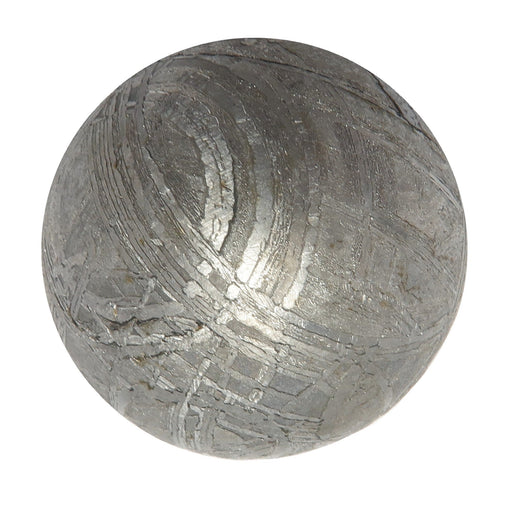 silver muonionalusta meteorite sphere
