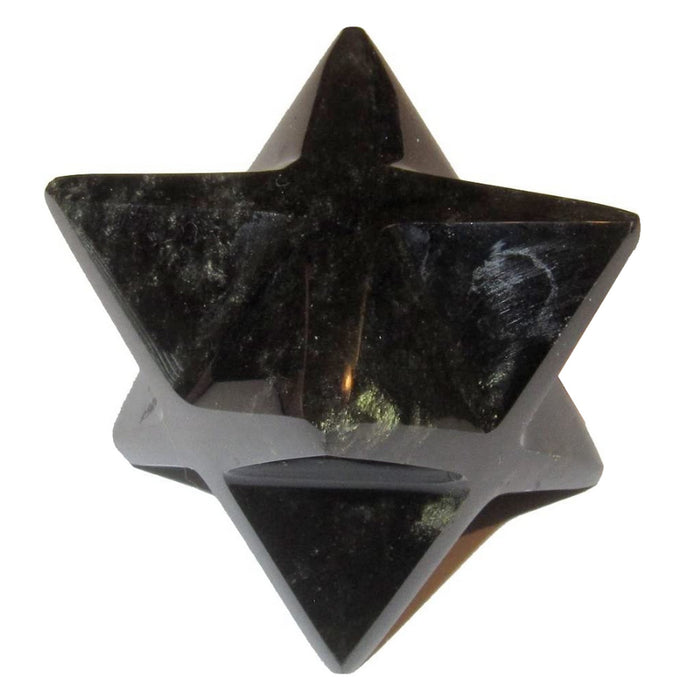 Gold Sheen Obsidian Merkaba Astral Travel in Style Sacred Stone