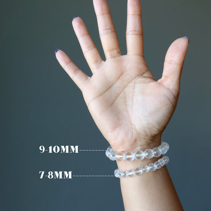 Clear Quartz Bracelet A Cut Above Extraordinary Faceted Crystal