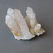 raw white quartz cluster