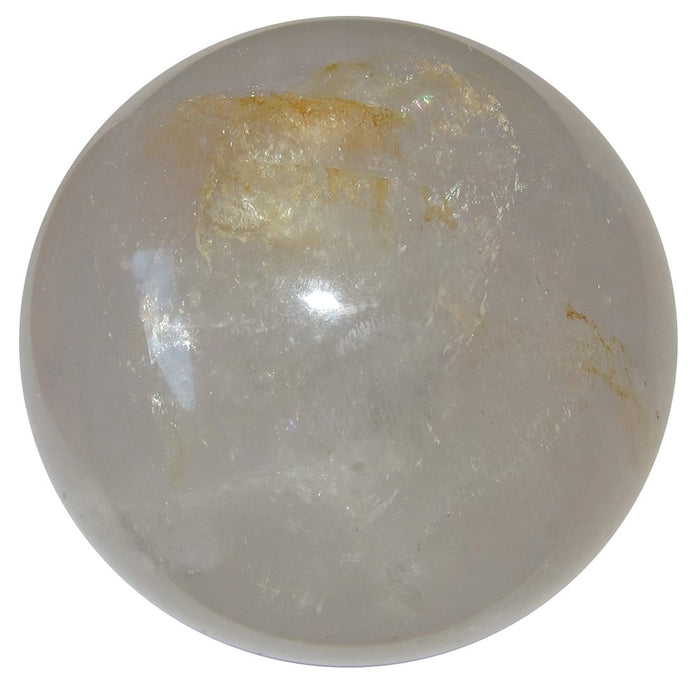 clear flame quartz sphere 