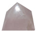 pink rose quartz pyramid