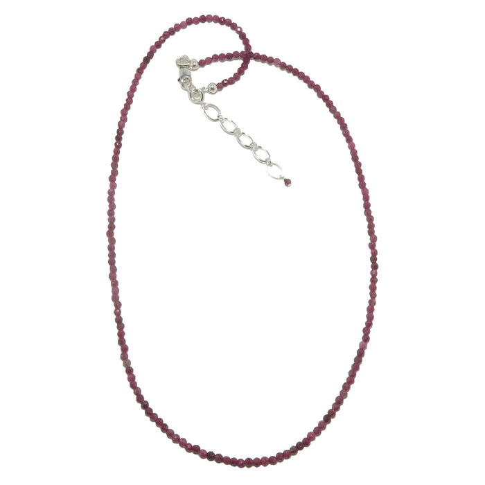 Red Ruby Necklace Extravagant Sophistication Precious Gemstone