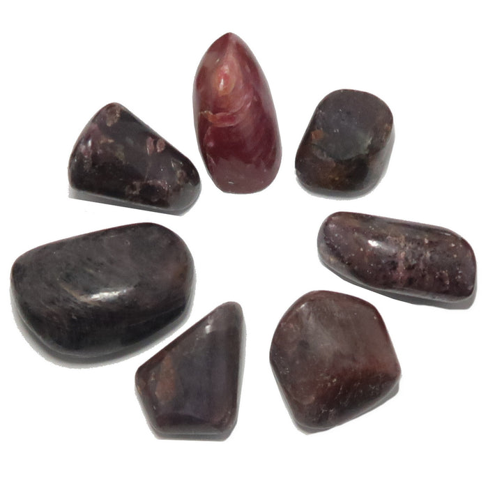 Red Ruby Tumbled Stones Royal Riches Precious Gemstone