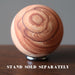 sandstone sphere on hematine ring stand which is sold separately