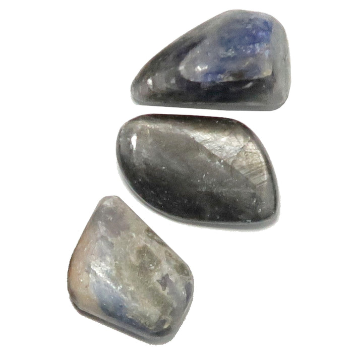 blue sapphire tumbled stones