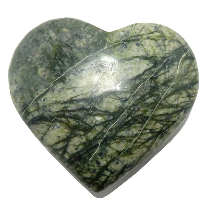 Serpentine Heart Thousand Threads of Love Green Asterite