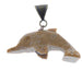 Dolphin Soapstone Pendant