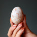 hand holding Sunstone Egg