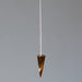 tigers eye pendulum on sterling silver chain