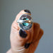 back of turquoise sterling silver ring