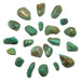 21 tumbled turquoise stones